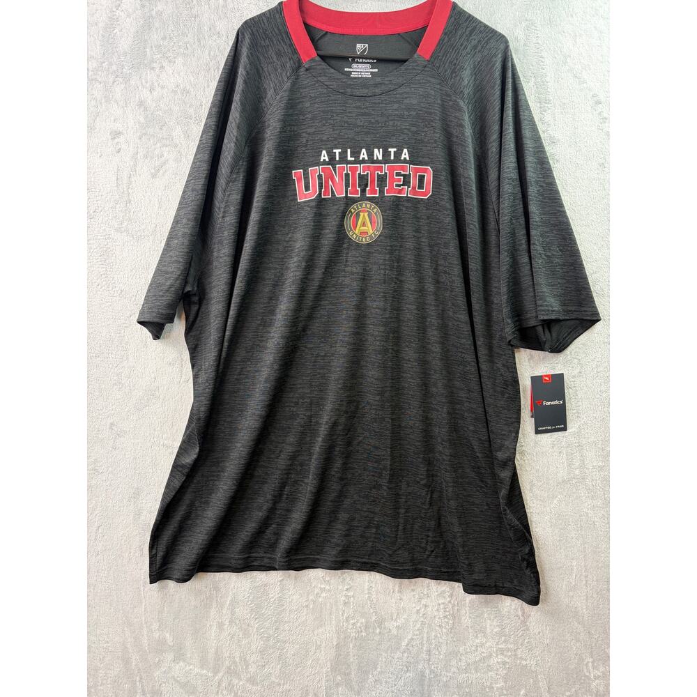 Fanatics Atlanta United FC Black Iconic Tee - Size 5XL - MLS Soccer Shirt - NWT - Picture 9 of 11